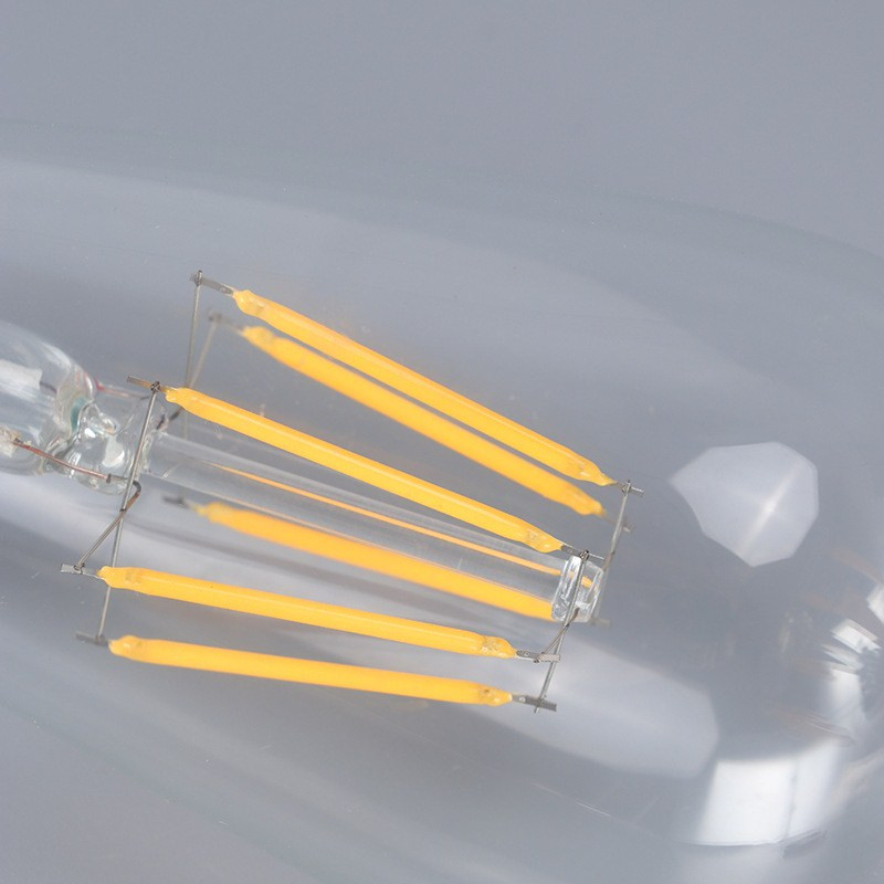 Edison Led Izzó ST64 E27/E14 vintage izzó 220V 2W 4W 6W 8W 12W Átlátszó üveg Izzó energiatakarékos biztonsági izzó ST64