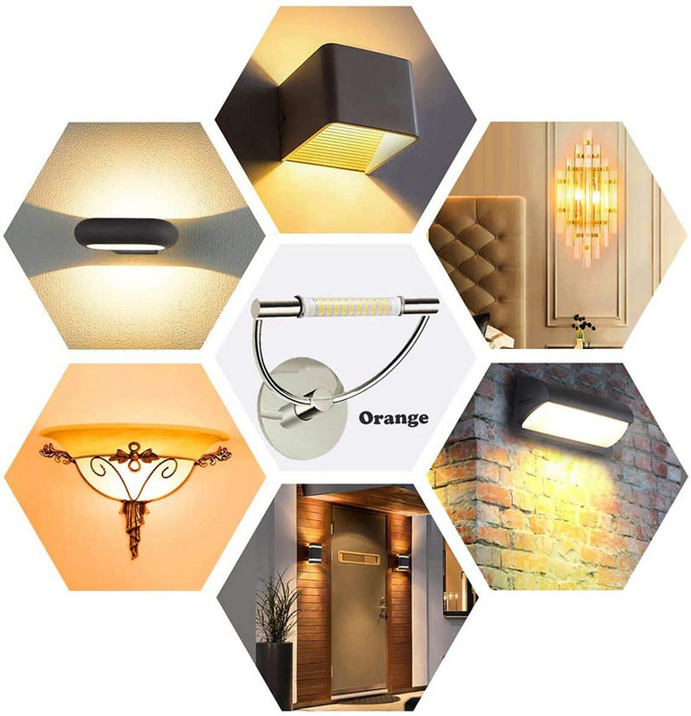 Lumină LED R7S 10w 15w 20w R7S Lumină de porumb Lămpi LED SMD 2835 78mm 118mm 135mm Bec 220V Economisire energie Înlocuiește lumina cu halogen