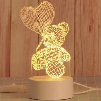 Creative Cartoon led Lights Υπνοδωμάτιο Ευέλικτα Δώρα Γενεθλίων Λάμπες Led Μοντέρνα Επιτραπέζια φωτιστικά για Σαλόνι