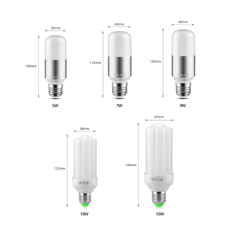 LED lámpa E27 E14 LED izzó 5W 7W 9W 10W 15W 110V 220V állandó áram meghajtó LED fény spotlámpa energiatakarékos otthoni világítás