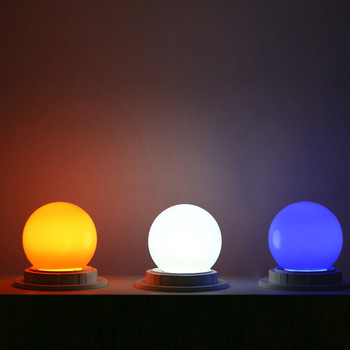 7 бр./лот цветна LED крушка 1W E27 220V сватбена коледна украса лампа крушка 7 цвята нощна лампа за спалня вътрешно осветление