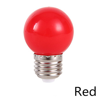 7 τμχ/Παρτίδα Πολύχρωμο φωτιστικό LED 1W E27 220V Χριστουγεννιάτικο Διακοσμητικό Φωτιστικό Γάμου Λαμπτήρας 7 Χρωμάτων Υπνοδωμάτιο Νυχτερινό Φωτιστικό Εσωτερικού Φωτισμού