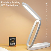 Φορητό Πτυσσόμενο USB Επαναφορτιζόμενο Επιτραπέζιο Φωτιστικό LED Επιτραπέζιο φωτιστικό LED Προστασίας ματιών με ρύθμιση ρυθμιζόμενου για ανάγνωση Επιτραπέζιο φωτιστικό LED για μελέτη στο σπίτι Υπνοδωμάτιο γραφείο