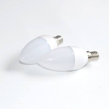 10бр. E14 LED крушка със свещ 3W Lampada LED лампа Вътрешно осветление AC 220V 230V 240V LED полилей Топло студено бяло за декорация на дома