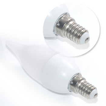 10τμχ E14 LED λαμπάκι κεριού 3W Lampada LED Φωτιστικό εσωτερικού χώρου AC 220V 230V 240V LED Πολυέλαιος Ζεστό Κρύο Λευκό Για Διακόσμηση Σπιτιού