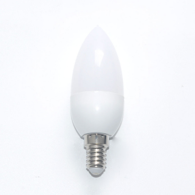 10 buc E14 LED Lumanare Bec 3W Lampada LED Lampa Interioare AC 220V 230V 240V LED Candelabru Alb Cald Rece Pentru Decorarea Casei