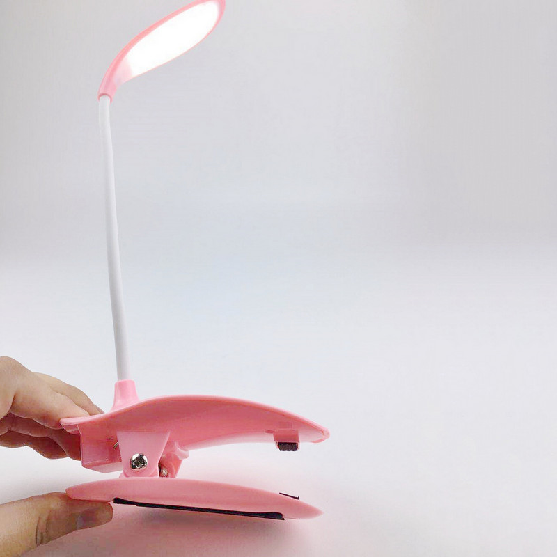 Lampă de birou cu LED Lampă de masă pliabilă cu atingere Lampă de lectură reîncărcabilă prin USB Protecția ochilor Lumină de noapte Lampă portabilă