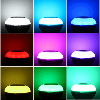 Смарт крушка Bluetooth лампа LED крушка E27 Bluetooth високоговорител Музикална крушка Смарт лампа Димируемо приложение 12W Музикален RGB декор Интелигентен дом