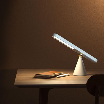 Настолна лампа Led настолна лампа USB акумулаторна 3-степенна регулируема яркост Настолна таванна лампа за стаи Бюра Офис осветление