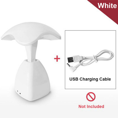 Gomba érintős asztali lámpa Szemvédelem Tanulási LED-es, csatlakoztatható diákkollégiumi olvasólámpa Ajándéklámpa Lámpa Asztal hálószobához