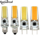 KingSo E11 G8 LED COB szilikagél izzó AC110V szabályozható 2,2W 180LM tiszta fehér meleg fehér csillár lámpa otthoni világításhoz