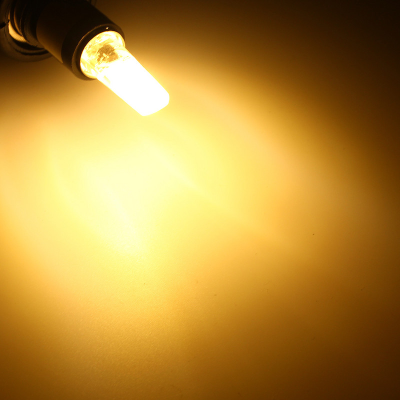 KingSo E11 G8 LED COB szilikagél izzó AC110V szabályozható 2,2W 180LM tiszta fehér meleg fehér csillár lámpa otthoni világításhoz