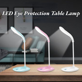 Lampă de birou cu LED Lămpi de masă cu USB Protecția ochilor, reglabilă la atingere, pentru dormitor pentru copii, lampă de noptieră, pliabilă, pentru dormitor, pentru lectură.