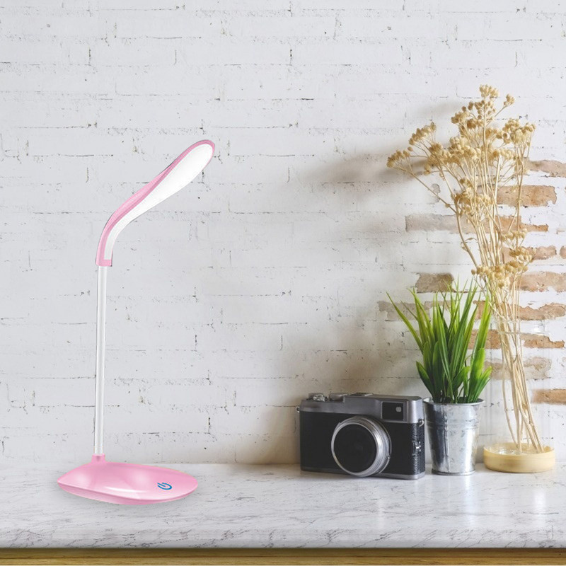 Lampă de birou cu LED Lămpi de masă cu USB Protecția ochilor, reglabilă la atingere, pentru dormitor pentru copii, lampă de noptieră, pliabilă, pentru dormitor, pentru lectură.
