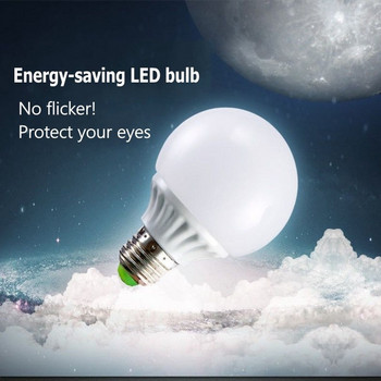 LED крушки E27 9W 12W 15W G80 G95 G120 220V крушки Smart IC Real Power Spotlight High Brightness Lampada LED Bombillas