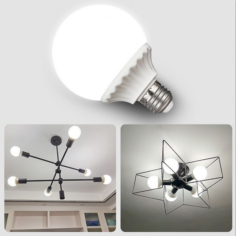 Bec LED E27 9W 12W 15W G80 G95 G120 220V Becuri Smart IC Real Power Spot Luminozitate mare Lampada LED Bombillas