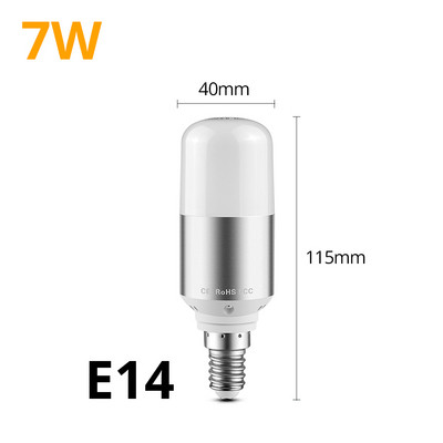Becuri LED de 360 de grade cu wați completi E27 Lampă cu bilă LED 5W 7W 9W 12W 15W AC110V/220V A60 A70 A80 A90 pentru decorarea casei de Crăciun