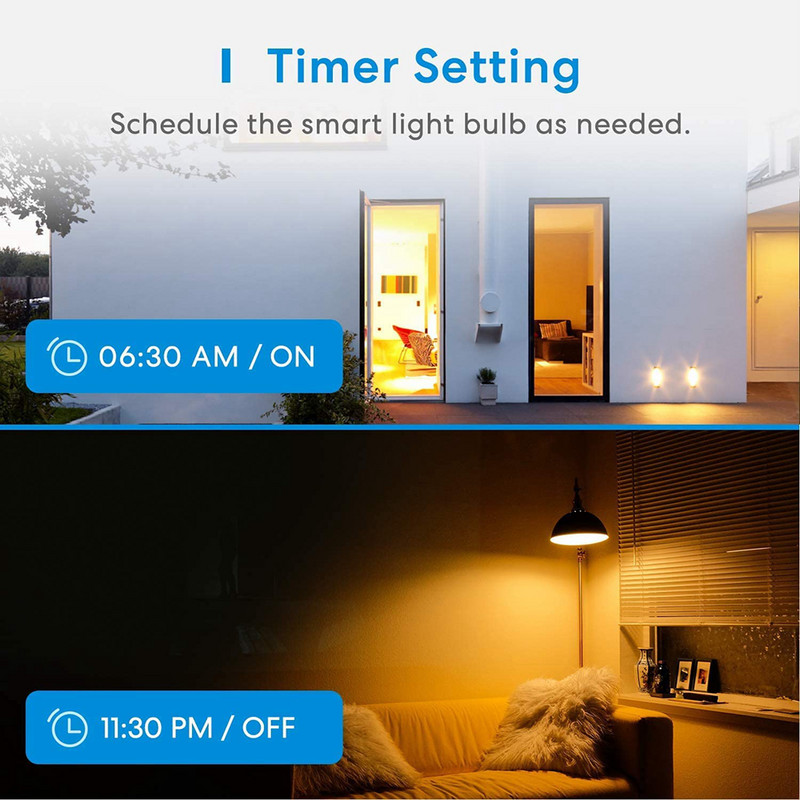 HomeKit Smart LED Lights spuldze 9W E27 WiFi RGB+CW aptumšojama krāsaina lampa Cozylife APP vadība darbojas ar Alice Alexa Google Siri