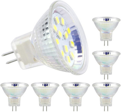 LED MR11 izzók spotlámpa izzó GU4 LED izzók 5 W 18 LED izzók 20 W 30 W halogén izzók LED izzó 12V DC / AC otthoni világításhoz