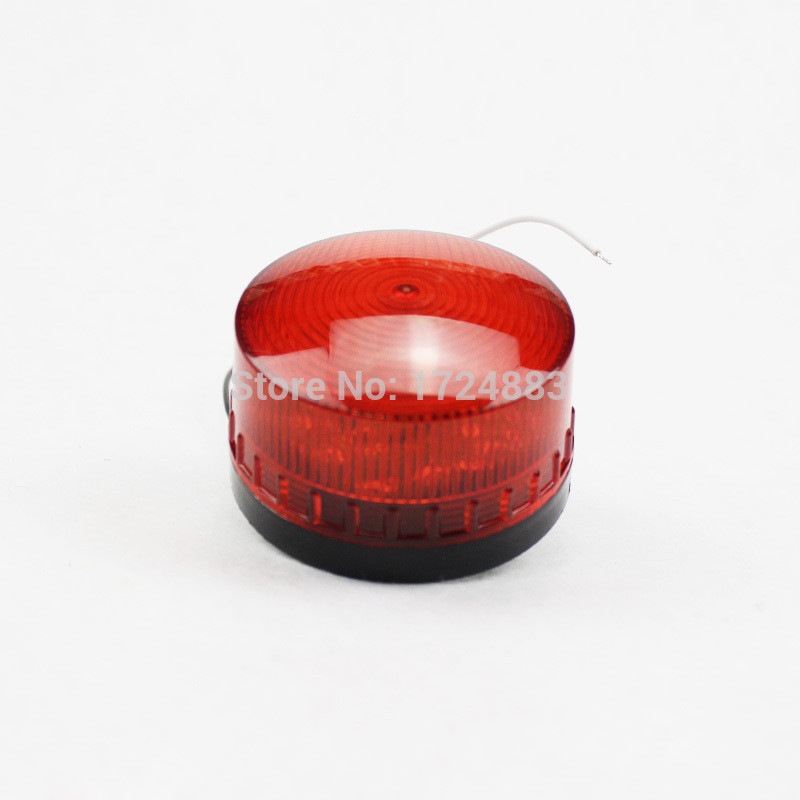 Blyksnio signalo įspėjamoji lemputė TB35 N-3071 12V 24V 220V indikacinė lemputė LED lemputė maža mirksinti lemputė Apsaugos signalizacija IP44 LTE-5061