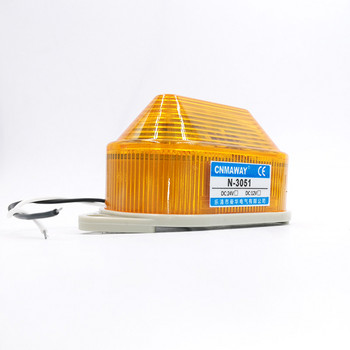N-3051 Светлинен индикатор Строб Сигнал Предупредителна светлина Лампа малка мигаща светлина Сигурна аларма 12V 24V 220V LED IP44