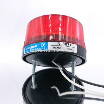 N-3071 Ενδεικτική λυχνία LED προειδοποιητική ενδεικτική λυχνία που αναβοσβήνει Λυχνία στροβοσκοπίου 12 24 220V TB35 LTE-5061