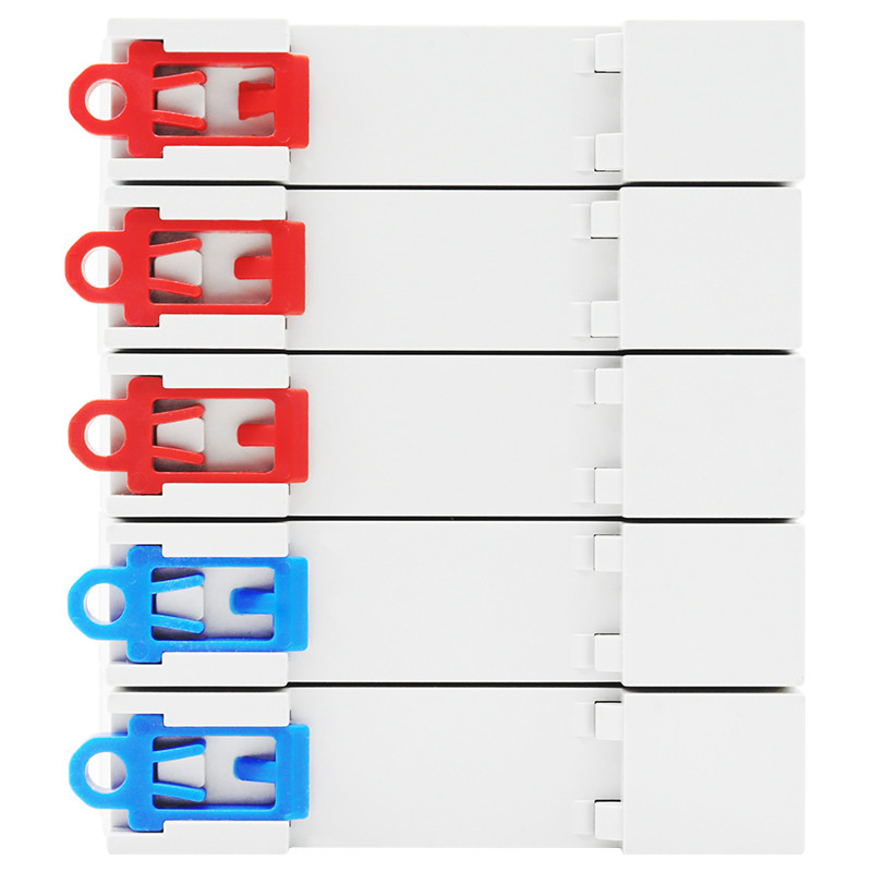 Din sínre szerelhető LED jelzőlámpa sorozat AC/DC 24V 220V visszajelző jelzőlámpák JD9