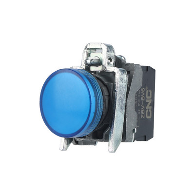 CNC 1 τεμ. LAY4-BV6 22mm Πίνακας βάσης Small LED Power Electronic Indicator Pilot Signal Light Light 5 Color 220V