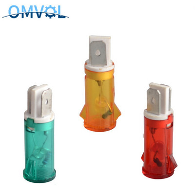 5PC 13mm 220V Индикатор за блокиране Пилотна светлина Лампа Дезинфекционен шкаф / бойлер / фризер индикатор за захранване MDX-14A Power