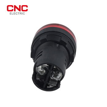 CNC AD22-22DS 30mm βάση πάνελ LED Power Electronic Indicator Pilot 5 Colors Signal Light Lamp AC220V