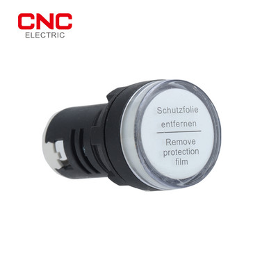 CNC AD22-22DS 30mm Montare pe panou LED Indicator electronic de putere Pilot 5 culori Lampă de semnalizare AC220V