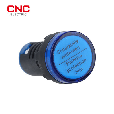 CNC AD22-22DS 30mm Montare pe panou LED Indicator electronic de putere Pilot 5 culori Lampă de semnalizare AC220V