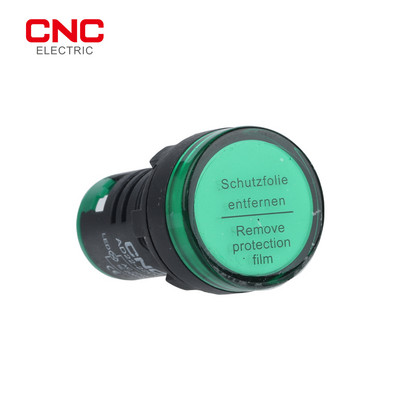 CNC AD22-22DS 30mm Montare pe panou LED Indicator electronic de putere Pilot 5 culori Lampă de semnalizare AC220V