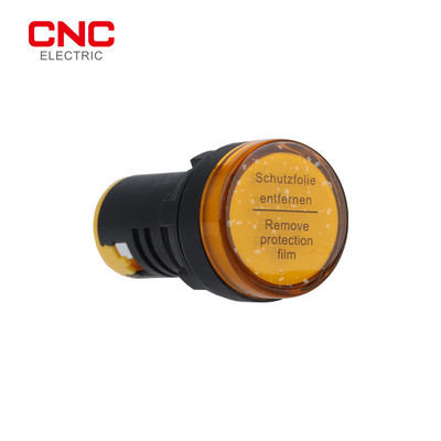 CNC AD22-22DS 30mm Montare pe panou LED Indicator electronic de putere Pilot 5 culori Lampă de semnalizare AC220V