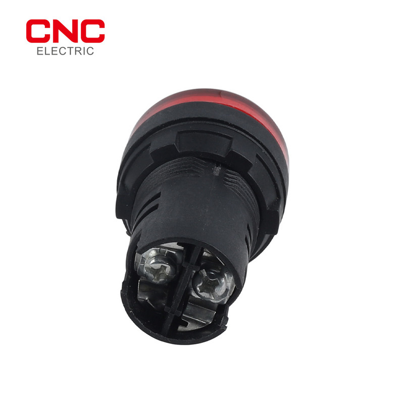 CNC AD22-22DS 30mm Montare pe panou LED Indicator electronic de putere Pilot 5 culori Lampă de semnalizare AC220V