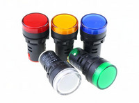 Jelzőlámpa AD16-22DS 220V LED jelzőlámpa Piros/zöld/Huang/kék/fehér jelzőlámpák