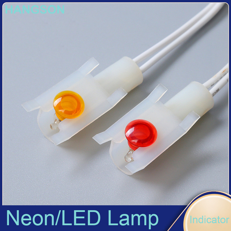 LED jelzőlámpa K16 125V 230V műanyag jelzőlámpa