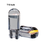 10db T10 W5W 12V Led autós villanykörte olvasóajtó oldalsó lámpához