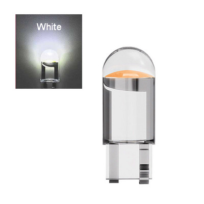 10db T10 W5W 12V Led autós villanykörte olvasóajtó oldalsó lámpához