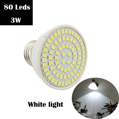 LED pirn kasvuvalgusti E27 kasvuhoone hüdropooniline LED kasvulamp Sisekasvatuskasti kasvuhoone Lill Roheline taim 220 V lamp