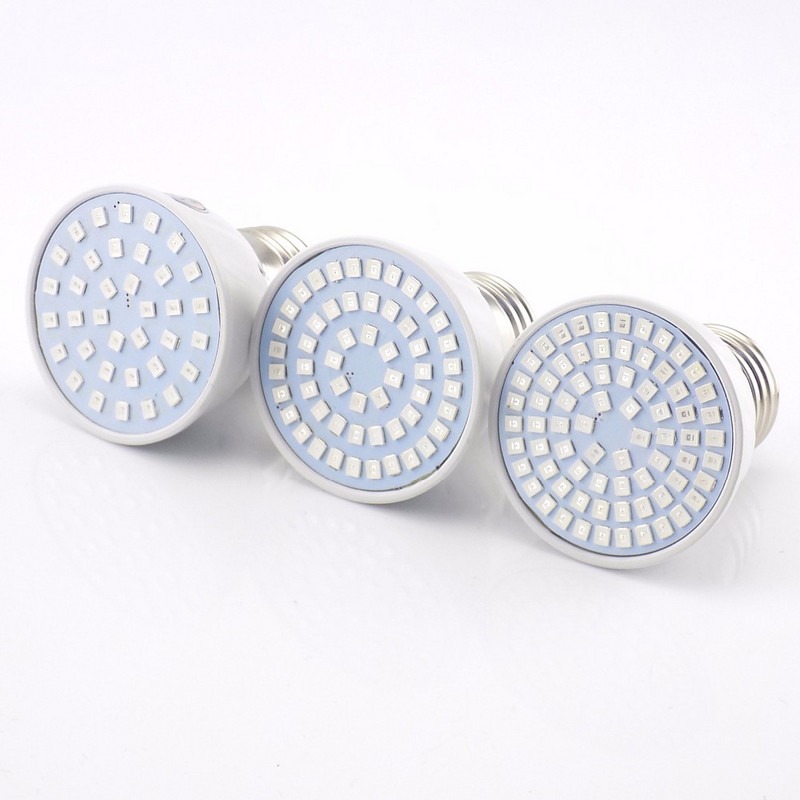 LED pirn kasvuvalgusti E27 kasvuhoone hüdropooniline LED kasvulamp Sisekasvatuskasti kasvuhoone Lill Roheline taim 220 V lamp