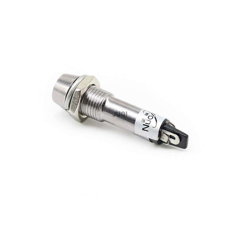 1 tk 8 mm märgutuled 12 V 24 V 220 V märgutuli veekindel signaallamp Mini LED indikaatortuli toite signaallamp