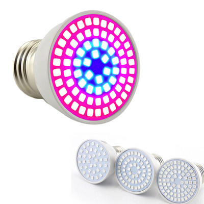 3W 4W 5W LED pestovateľské svetlo E27 Rastlinná žiarovka do skleníka pre hydroponický rast zeleniny