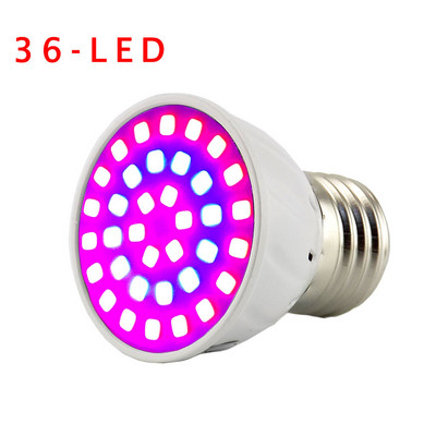 3W 4W 5W LED Grow Light E27 Bec pentru plante pentru creșterea florilor pentru seră de interior pentru creșterea sistemului hidroponic de legume