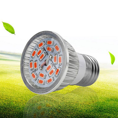 Aluminiu 18LED 28LED ROȘU Plant Grow Light Bec de interior COB Red LED Creștere de flori cu spectru complet pentru seră de cultivare cutie de cort q1