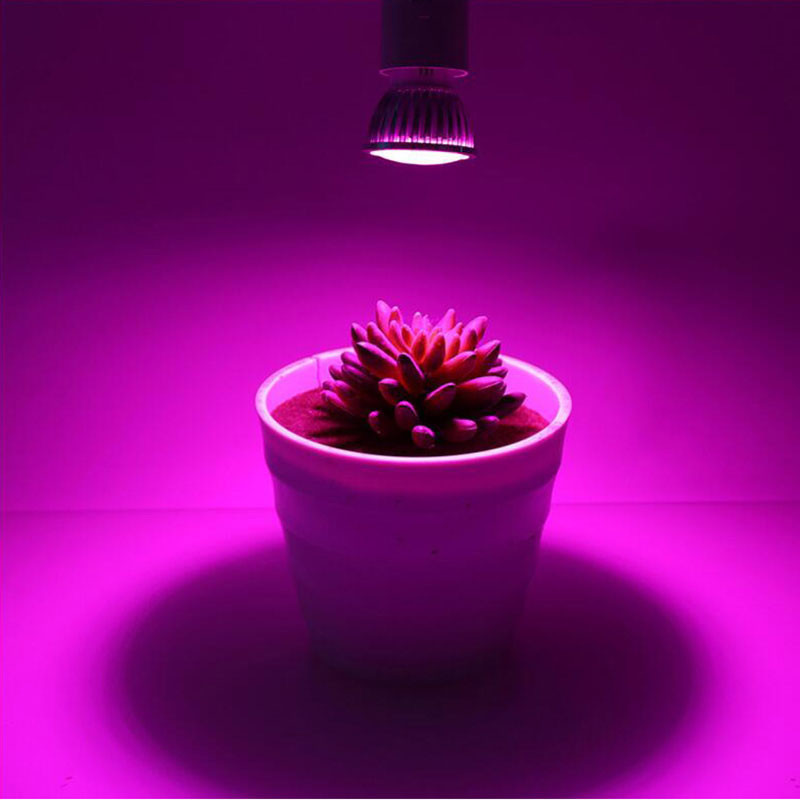Aluminiu 18LED 28LED ROȘU Plant Grow Light Bec de interior COB Red LED Creștere de flori cu spectru complet pentru seră de cultivare cutie de cort q1