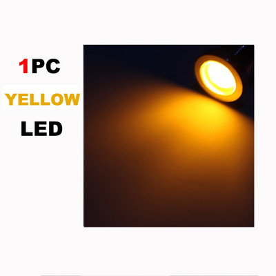 1 vnt 6 mm oksiduota juoda įspėjamoji LED metalinė indikacinė lemputė 6V 12V 24V 220V su viela raudona geltona mėlyna žalia