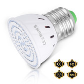 E27 LED fito lempa Viso spektro hidroponinės sodinukų auginimo lemputės MR16 lempa augalams GU10 B22 namų augalų apšvietimo lempa