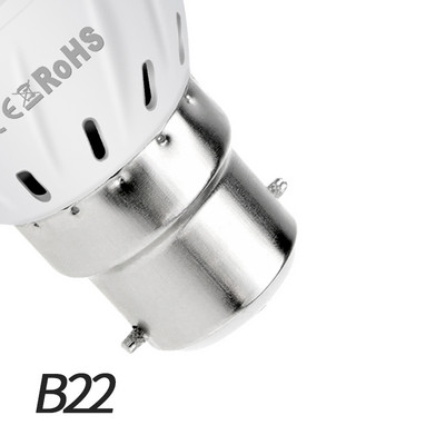 E27 LED fito lempa Viso spektro hidroponinės sodinukų auginimo lemputės MR16 lempa augalams GU10 B22 namų augalų apšvietimo lempa