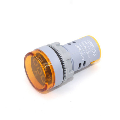 22mm AC Afișaj digital LED Voltmetru Ampermetru Volt Tensiune Amperi Curent Frecvență Contor Indicator de avertizare Tester de lumini de semnal